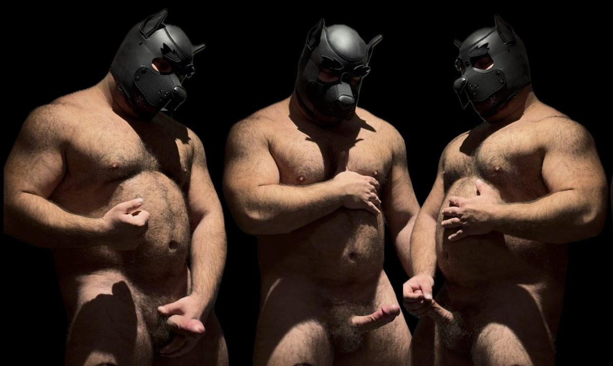 MuscleBearManny's tweet photo. Gear by @GibbonBlack_EN https://t.co/QqIOhyfKo8