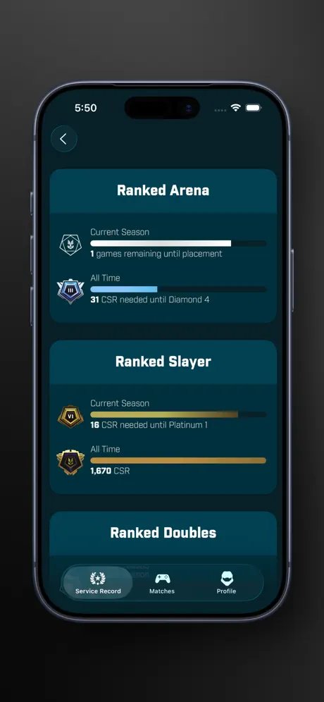 Spartan_Record's tweet photo. 🆕 update for those climbing the ranked ladder!

See your season's best CSR and your all time best CSR in the new Spartan Record iOS update!

https://t.co/c6hSJTm7Ei

As always, powered by @gruntdotapi 

#Halo #HaloInfinite https://t.co/RNzRbT9Go5