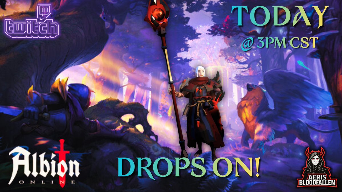 #livenow with more <a href="/albiononline/">Albion Online</a> !! Time to have some fun chatting and gaming! 

#twitch #albiononline #gaming #chatting