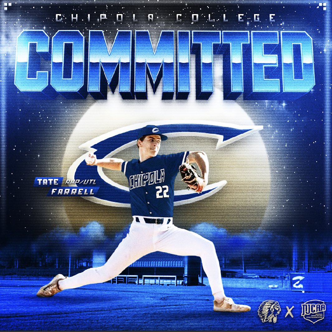 Blessed to announce that I’ll be furthering my academic and athletic career at Chipola College! Huge thanks to my coaches, family, and teammates for all the support. Grateful to my Lord and Savior for this opportunity. 
Go Indians!! #AGTG <a href="/Chipola_BSB/">Chipola Baseball</a> <a href="/stpaulsbsbl/">st_pauls_bb</a> <a href="/PrepBaseballAL/">Prep Baseball Alabama</a>