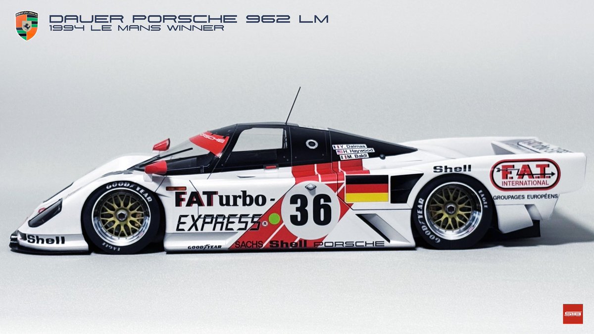 1/12 Dauer Porsche 962 LM 1994 Le Mans Winner 完成しました！ 写真