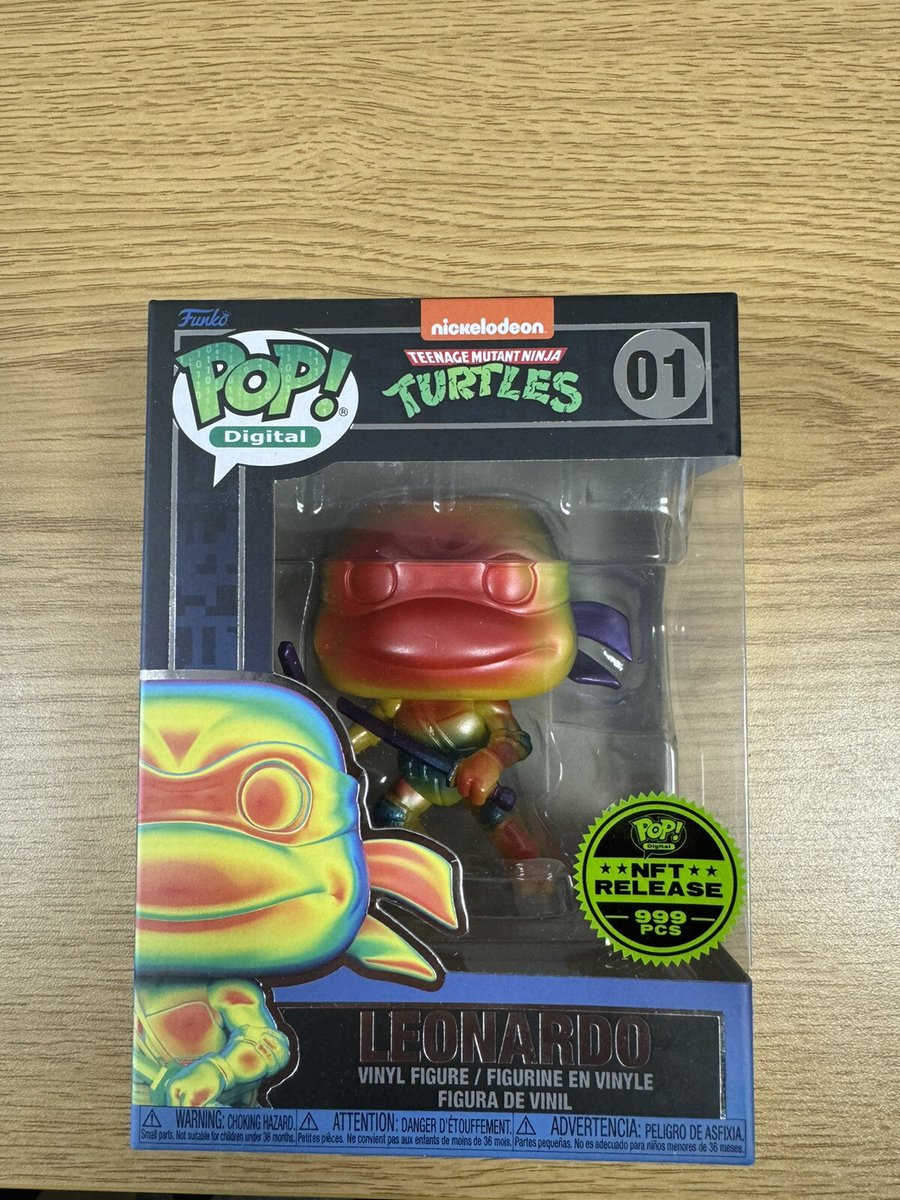 Funkopopenthus3's tweet image. Leonardo Funko Pop - TMNT - Digital - 01 - Rare

Ends Tue 18th Nov @ 3:01pm

ebay.co.uk/itm/2572024777…

#ad #funko #funkopop