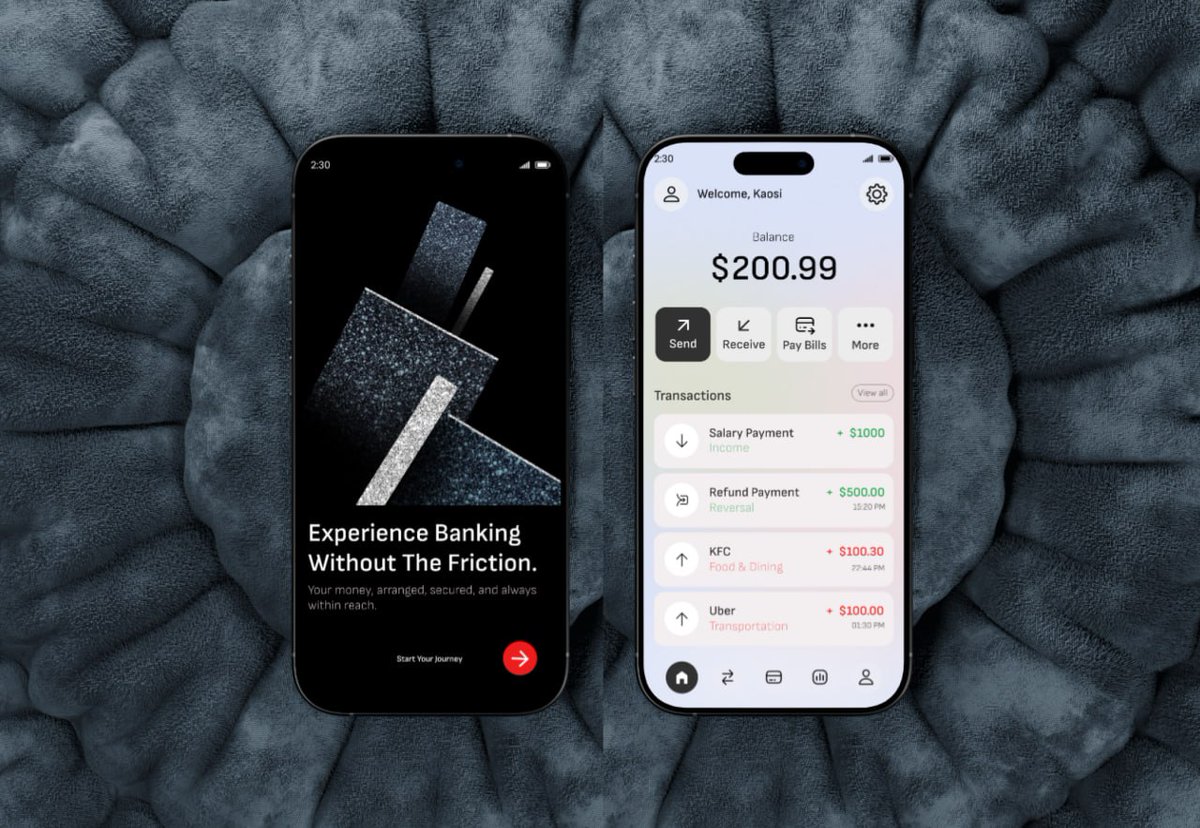 assumptakaosi's tweet image. I don cook o and food done well😊😋
New Fintech Design Update,
Check out full project on behance: behance.net/gallery/238770…
Send a DM let&apos;s get started on your next design project ASAP.

#TechTrends #techdesigner #uidesigner #Fintech #fintechdesigner #mobileapp #designtwitter