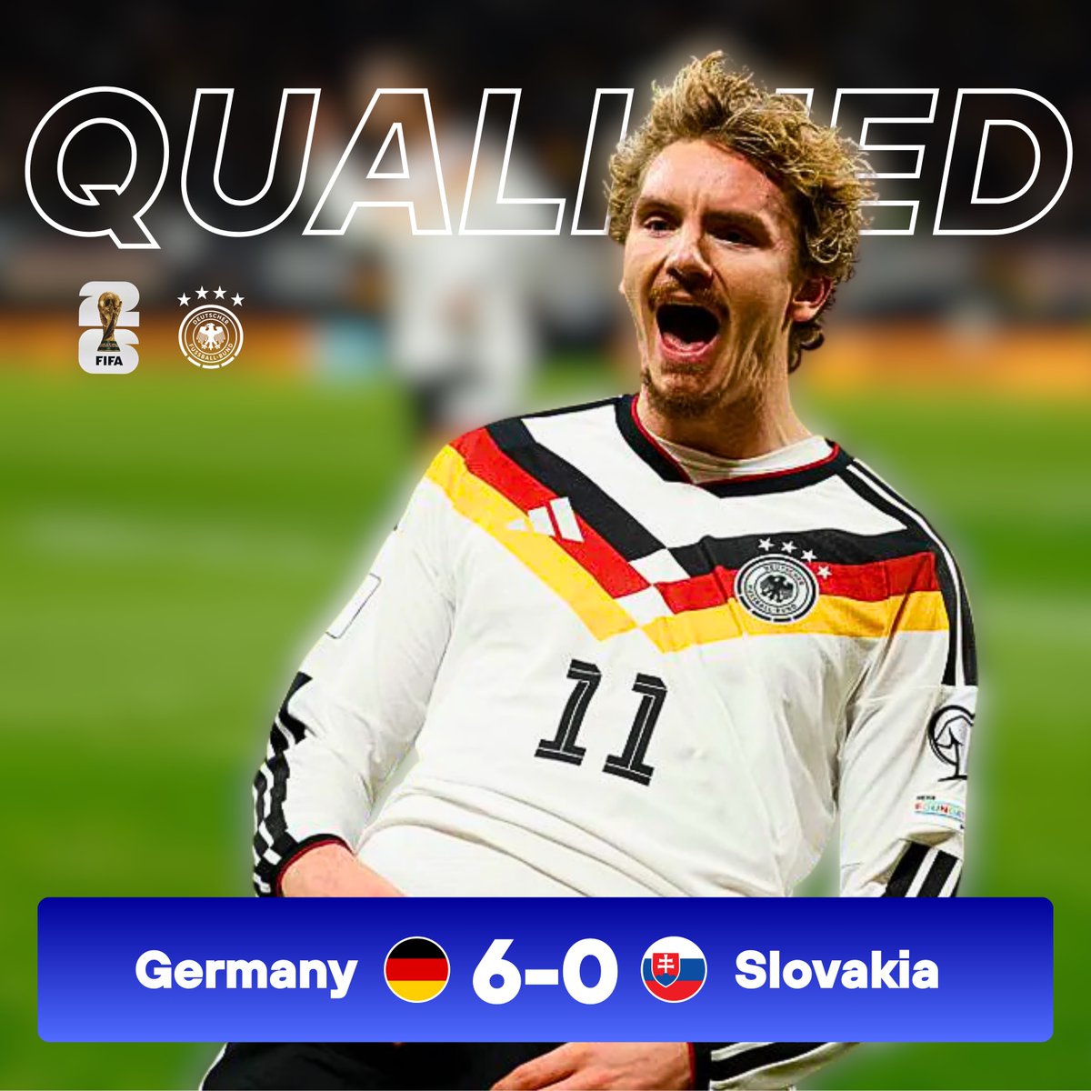 LFStreams2's tweet image. 🇩🇪Germany &amp;amp; 🇳🇱Netherlands are off to the World Cup!

#WorldCupQualifiers #LFS