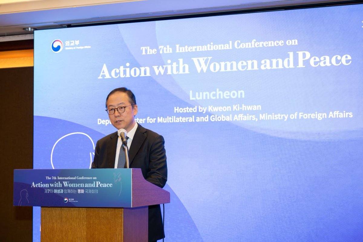 외교부 글로벌다자외교조정관 DM Kweon Ki-hwan tweet media