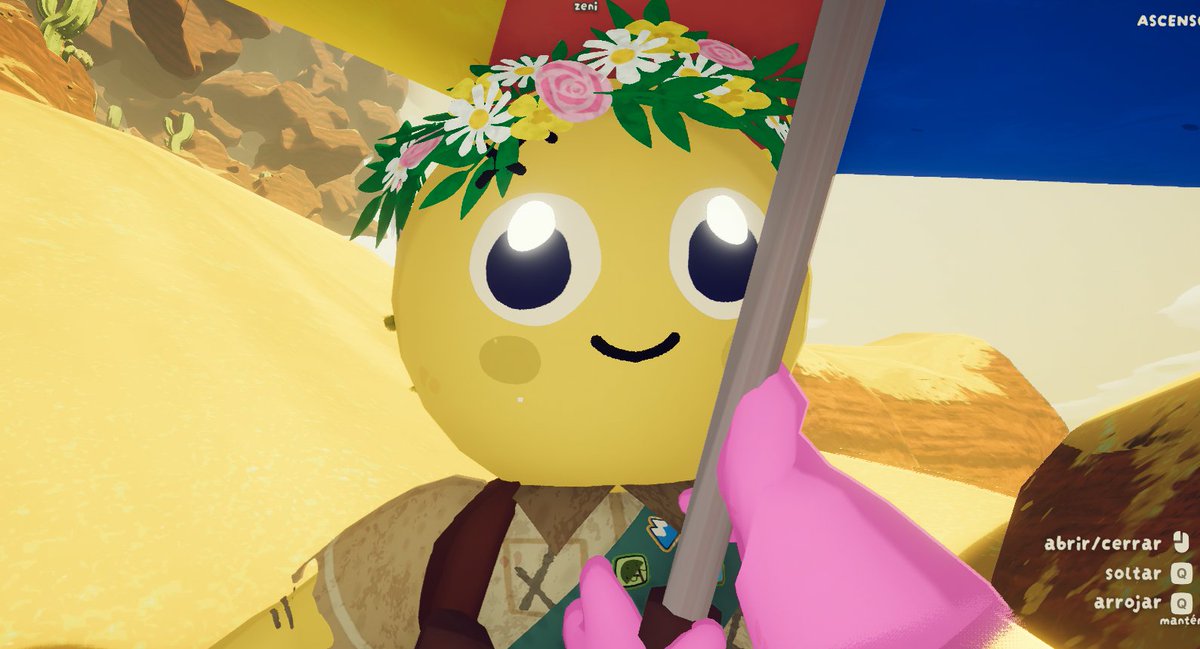 lo que veo yo:
lo que ella ve: