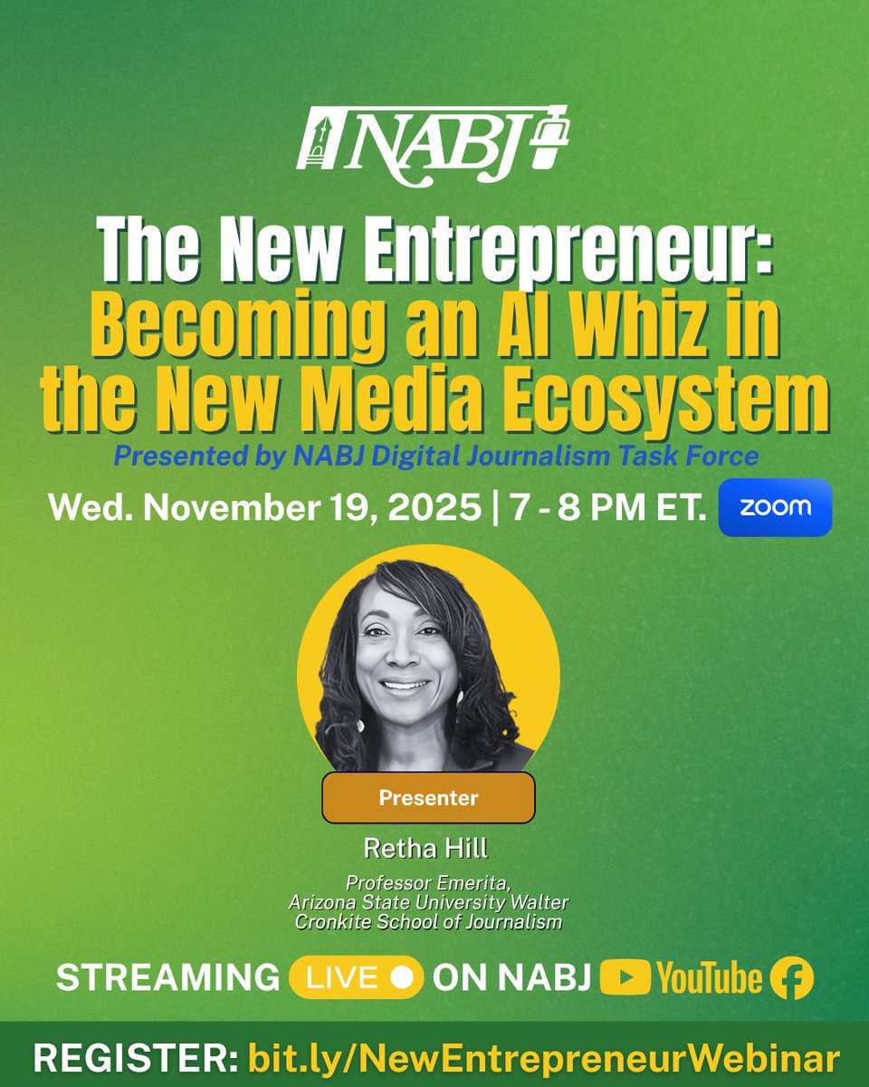 NABJ Digital Journalism Task Force tweet media