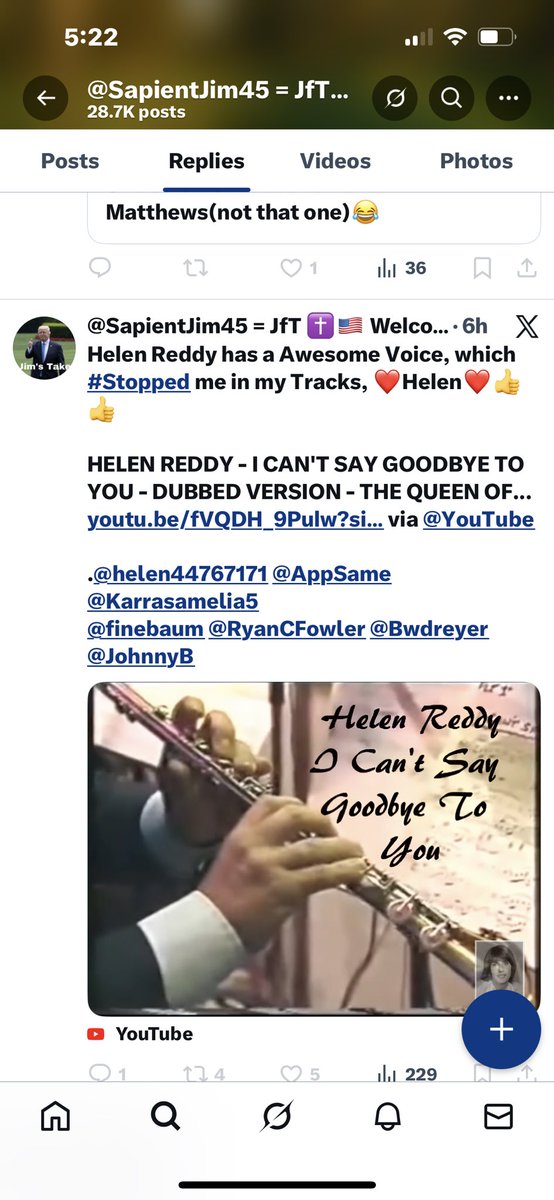 <a href="/squirrelfromMS/">squirrel</a> <a href="/FinebaumsIman/">war damn eagle !</a> <a href="/finebaum/">Paul Finebaum</a> Your ass out here getting hard over Helen Reddy?? YOU DEFINITELY PUSHING 85🤷🏼‍♂️🤷🏼‍♂️