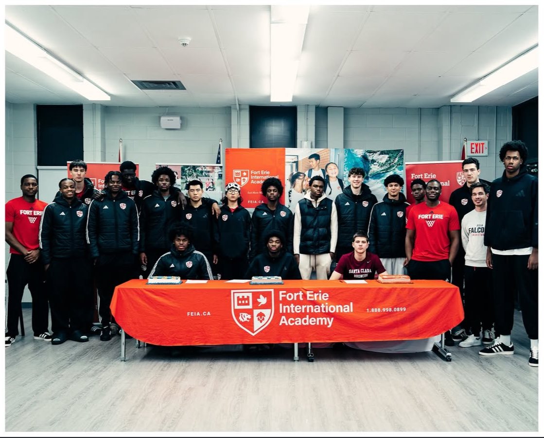 FeiaMBB's tweet image. Feia Signing Day🦅

A massive congrats to our guys on earning their Division 1 dreams 🎓 and thank you to all the families who trusted our program 🏰

Promis N’landu ( @Promis_N ) — George Washington University ( @GW_MBB )
Anthony Ponga ( @ponngaa ) — Cal State Fullerton (…