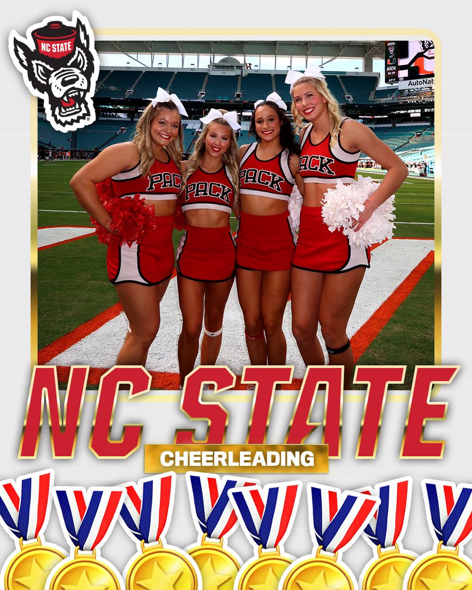 NC State Cheerleading tweet media