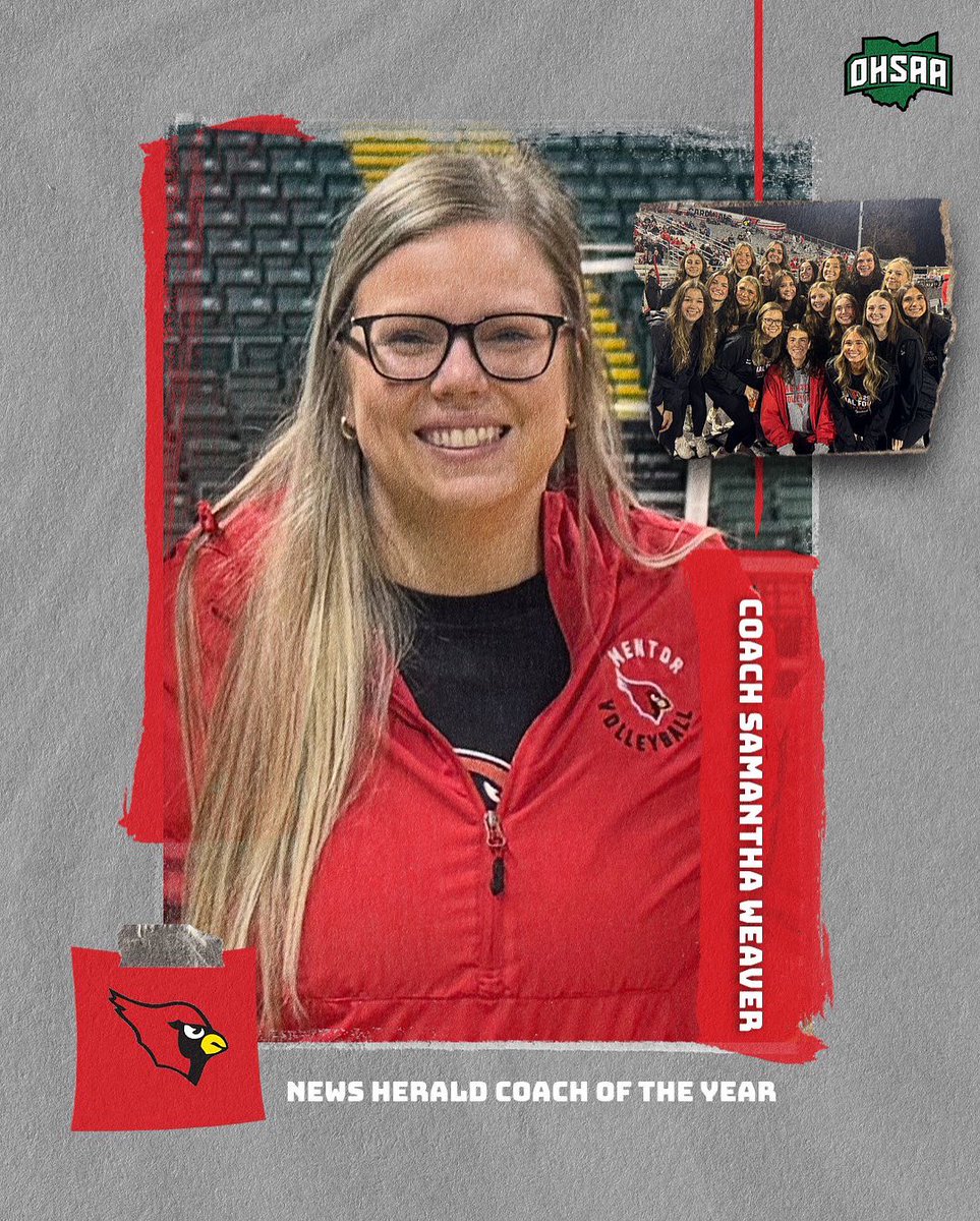 Mentor Volleyball tweet media