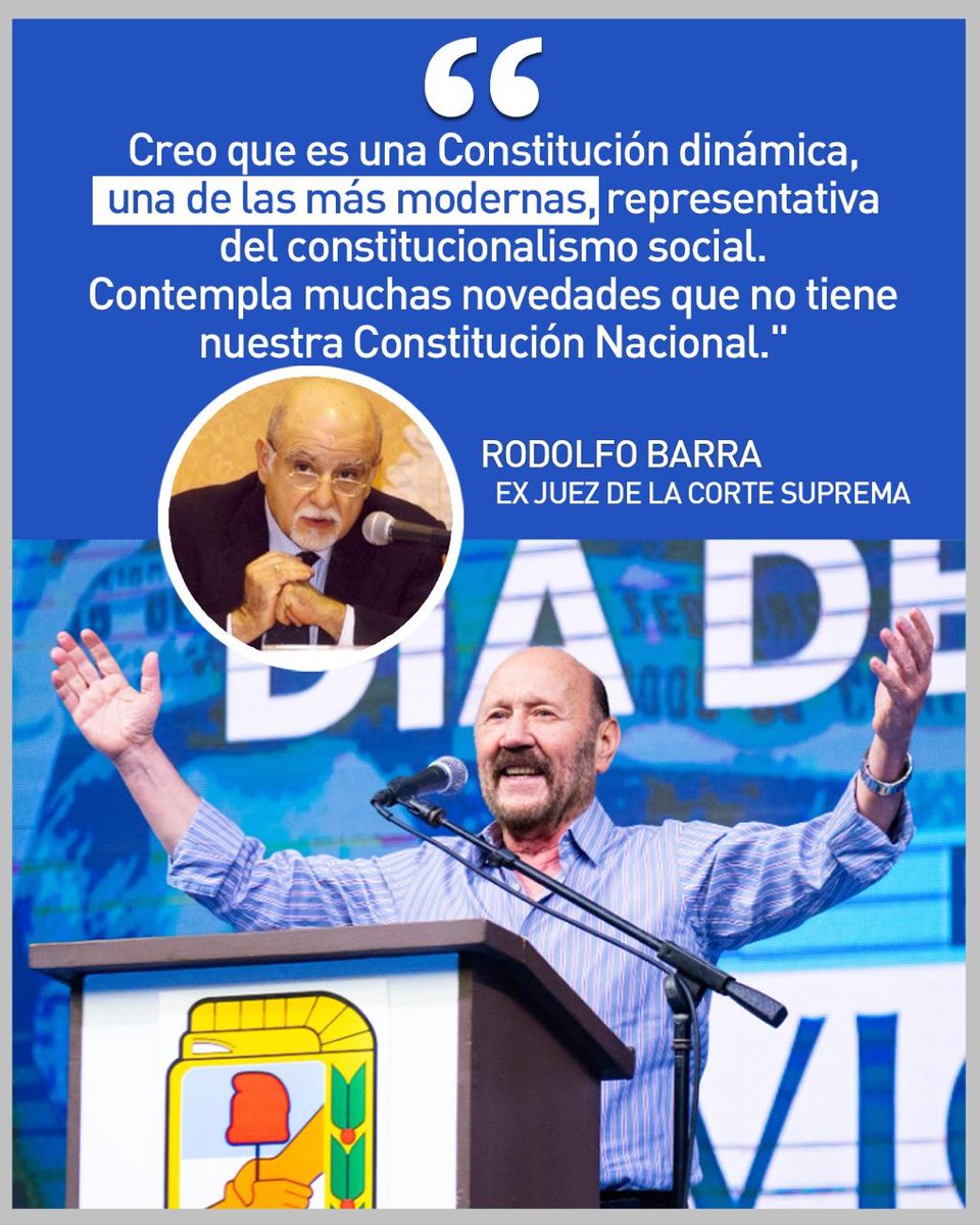 Se terminó el relato contra #Formosa.Lo están diciendo ellos mismos: "Formosa tiene una de las constituciones más modernas y dinámicas". Si quieren ganarle a Gildo, preséntense. Los esperamos en las urnas!