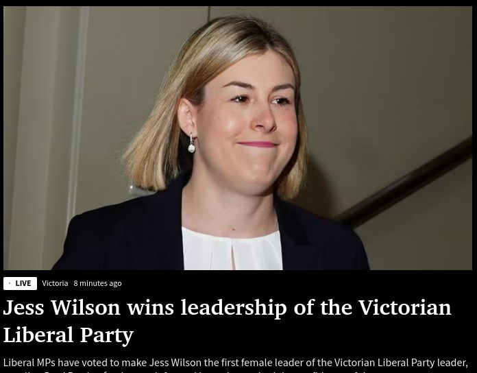 netz_melb's tweet image. The people of Victoria were livid about #LibSpill, and rightly so.

But now it&apos;s over.

Jess Wilson is the new leader. She&apos;s smart &amp;amp; articulate. She will crush the crooked Jacinta Allan &amp;amp; her corrupt Labor Party at the next election, ushering in a new dawn for politics

#springst