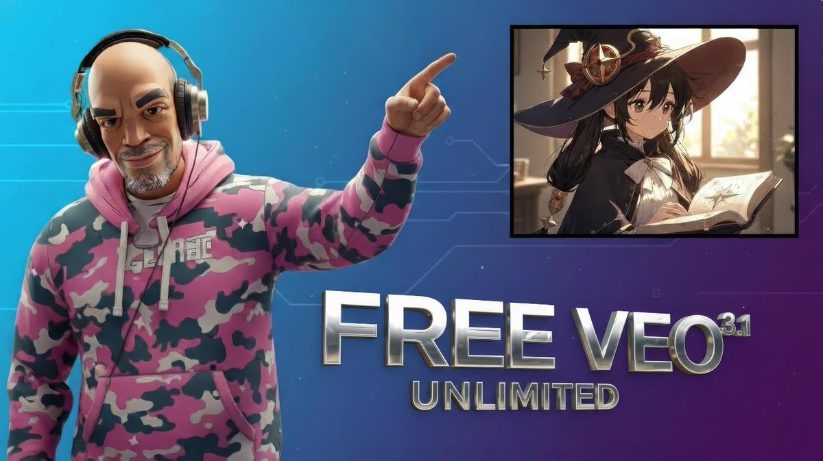 kaigani's tweet image. I made a video on how to get FREE UNLIMITED VEO 3.1 access with @InvisibleUniv InvisibleStudio!
youtu.be/lUV2s2RyK_M