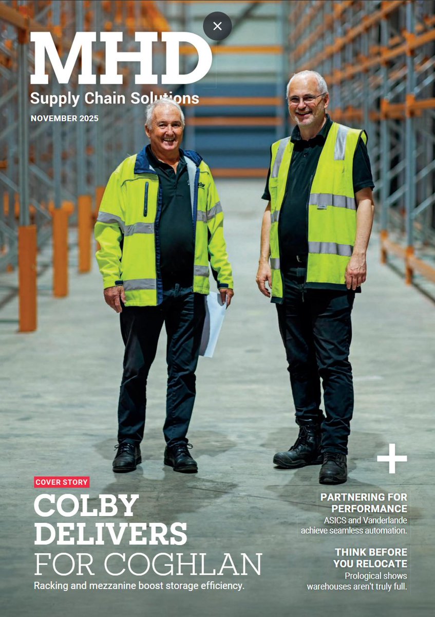 DematicGlobal's tweet image. Our ANZ racking brand, Colby Storage Solutions is on the cover of MHD #SupplyChain Magazine with Coghlan. Read to learn how Dematic, Colby &amp;amp; Storage Ideas increased Coghlan&apos;s #warehouse storage capacity &amp;amp; built a resilient, future-ready operation: bit.ly/3JwWdKA