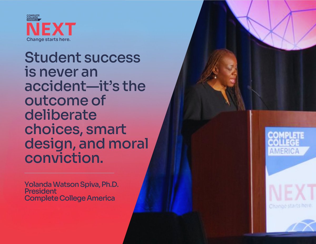 Student success isn’t luck. It’s leadership. Let’s keep designing systems that deliver—on purpose and with purpose. 

#CCANext2025