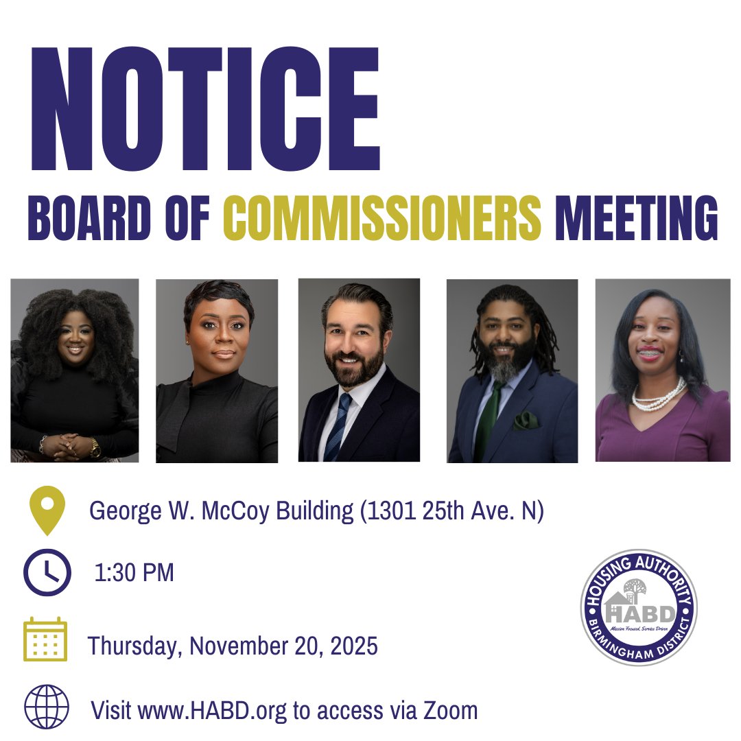 Birmingham Housing Authority tweet media