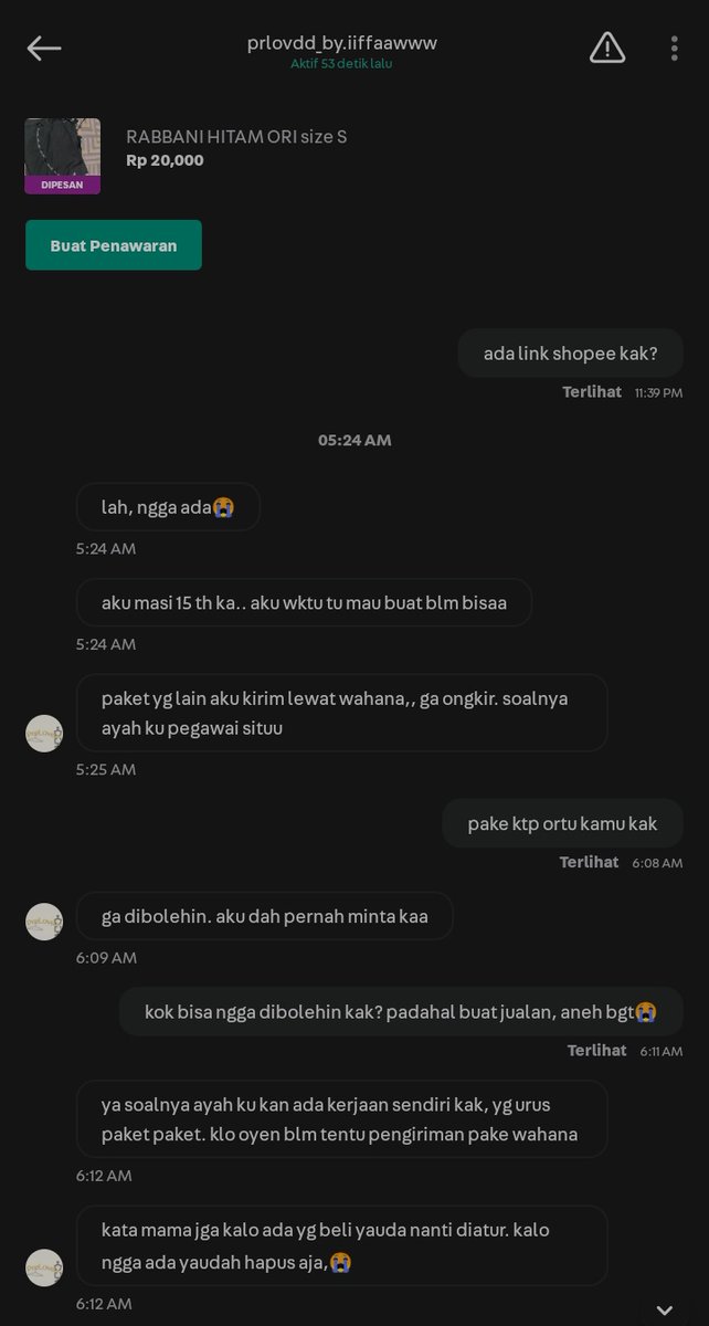 zeesukamatchaaa's tweet photo. WARNING!!! Hati-hati/diwaspadai buat kalian pengguna/pembeli barang prelove khususnya sama seller ini, bukannya suudzon, tapi alangkah baiknya kalo kalian membeli barang lewat aplikasi online shop, yang pengen kelanjutannya bisa dm yaa, soalnya ngga cukup ngetik di komunitas 😭🙏 https://t.co/0f4RxKBIdJ