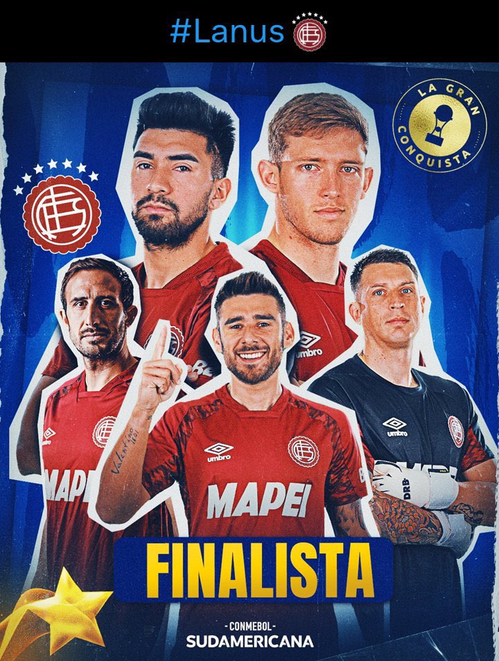 porquetendencia's tweet photo. #Lanus:
Por el emoji con su escudo para la final de la #Sudamericana https://t.co/O54riOPfvG