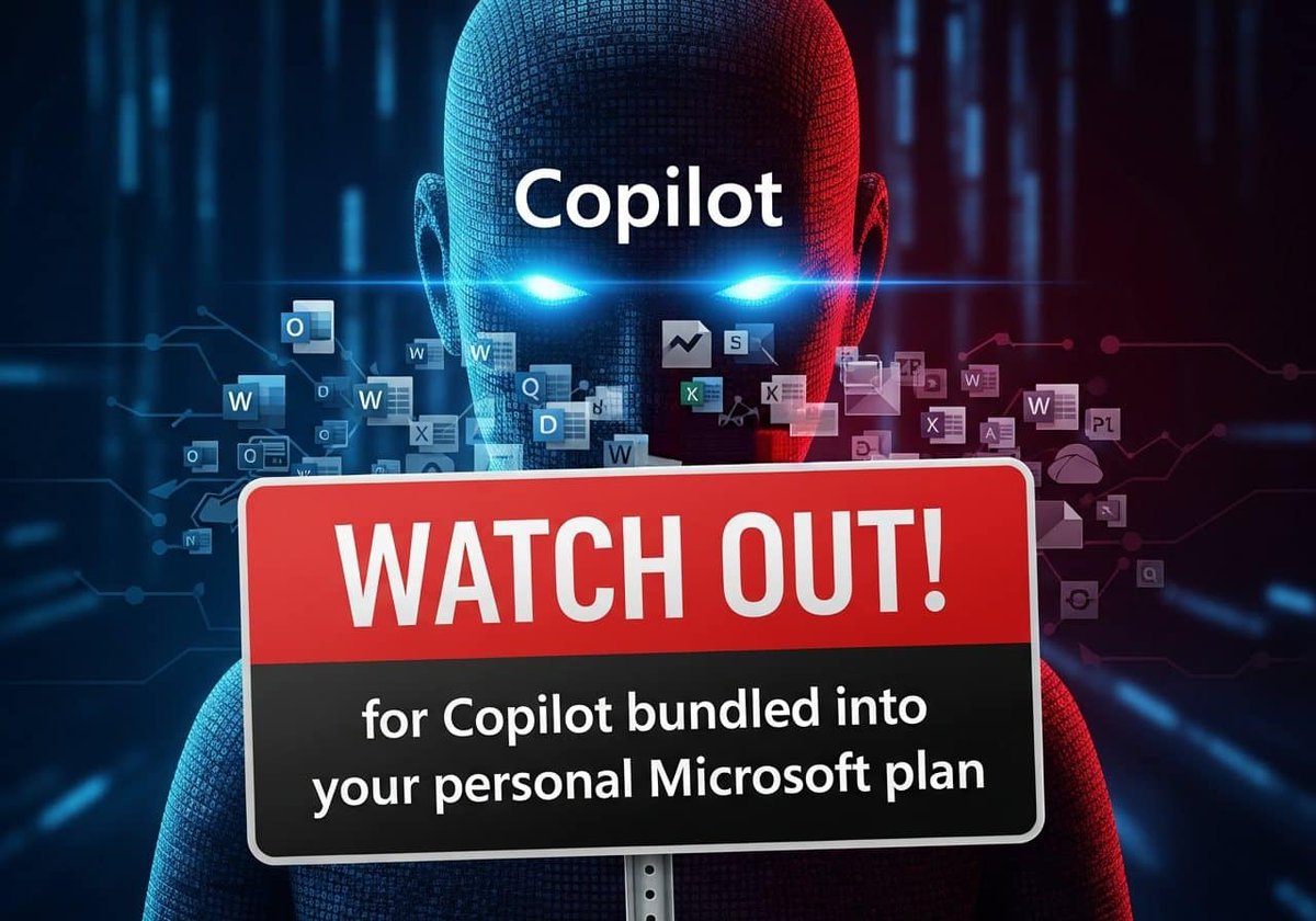 computerlogicau's tweet image. ACCC flagged poor transparency around Copilot upgrades. Small businesses deserve clear choices before renewal. Stay informed and in control. 👉 computerlogic.com.au/faqs #SmallBizIT #CyberSafe #MS365