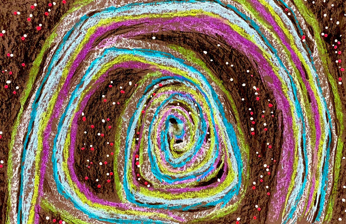 ArtroomLes's tweet image. Our 2nd graders created mixed media galaxies, and the results are out of this world! 🌌✨
Explorations in oil pastels, paint, and glue. So proud of these tiny artists with huge imaginations! 🚀🎨
#mixedmedia #lesltps #elementaryart @KBurke4242