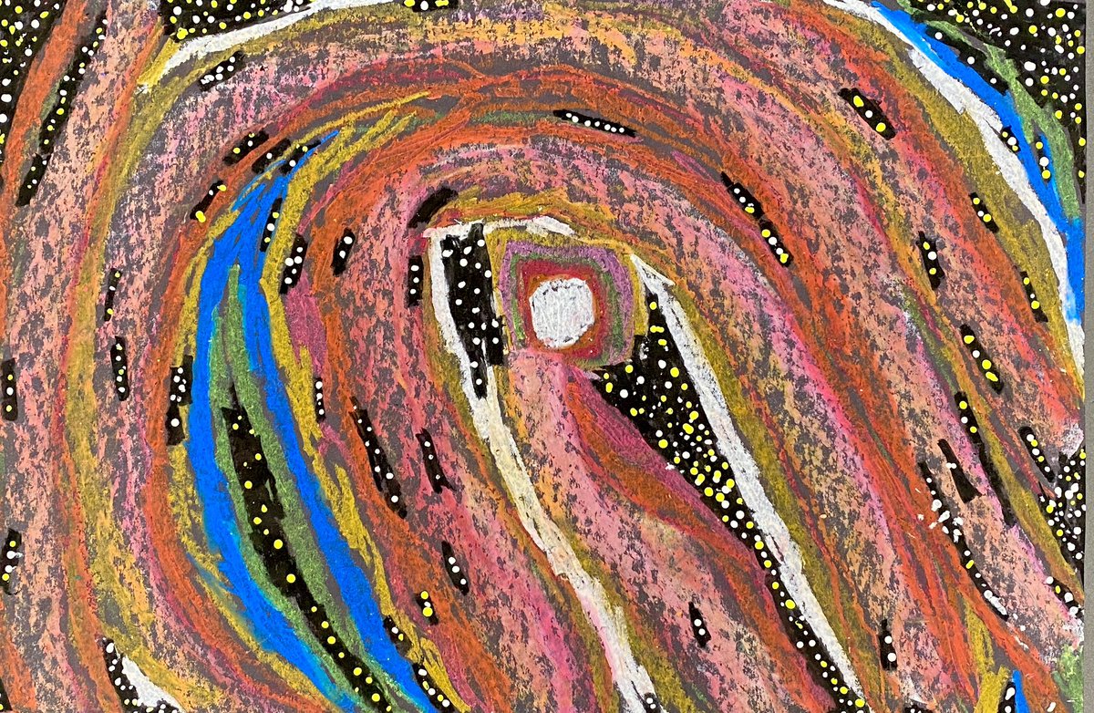 ArtroomLes's tweet image. Our 2nd graders created mixed media galaxies, and the results are out of this world! 🌌✨
Explorations in oil pastels, paint, and glue. So proud of these tiny artists with huge imaginations! 🚀🎨
#mixedmedia #lesltps #elementaryart @KBurke4242