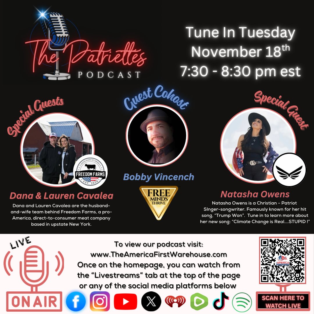 Don't miss Natasha Owens <a href="/tashaowensmusic/">Natasha Owens Music</a> on the Patriettes Podcast!