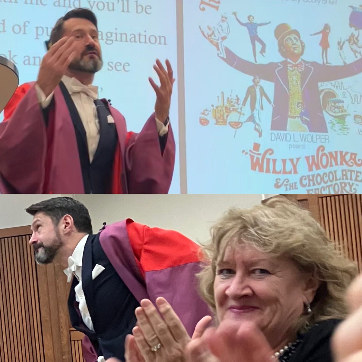 What an evening at <a href="/KingsCollegeLon/">King's College London</a> for the inaugural lecture of Professor <a href="/jamessflee/">James Lee</a>! Very proud of Jamie &amp; moved by the reaction of the biggest audience I have ever seen for an inaugural. So good of <a href="/UKSupremeCourt/">UK Supreme Court</a> Justices &amp; other judges, colleagues, family &amp; friends to come.