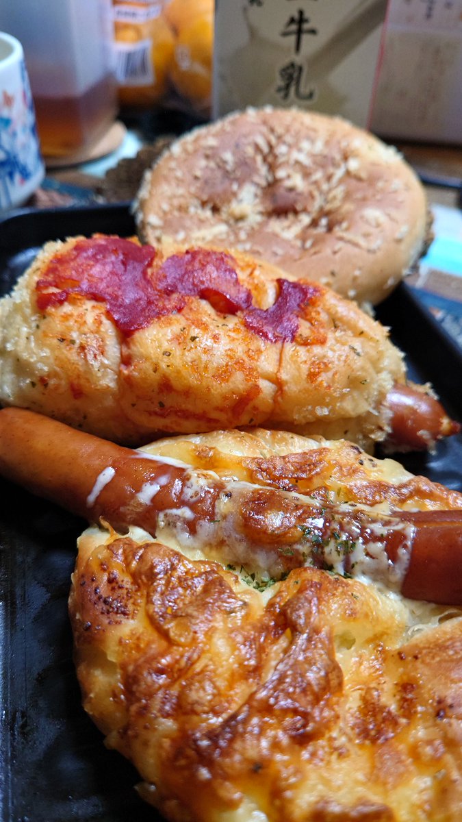 tobichan76's tweet image. おはよう朝ごパン🍞