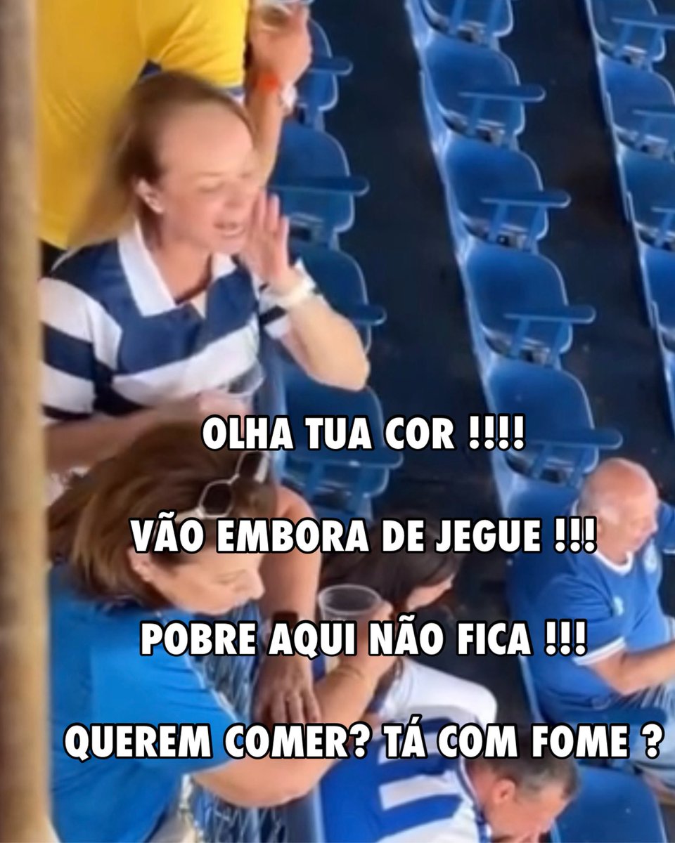 FutebolZueiroPA's tweet image. O @AvaiFC tem por dever moral BANIR essa senhora e todos que compactuaram com as atitudes dela do estádio 

E as autoridades de Santa Catarina precisam punir de maneira exemplar essa situação 

ALÔ @CBF_Futebol @Dr_SamirXaud , PRECISA PUNIR O CLUBE TB SE ELE SE NEGAR A TOMAR…