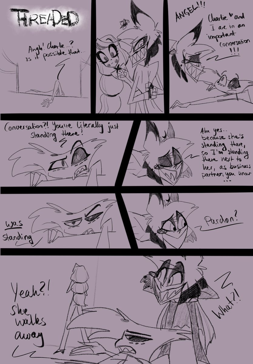 🪡THREADED✨ part 5

Angel had survived the angry truck drivers 🤣🤣 

Wonder what he wanted to ask 🤔🤔🤔 

#alastorxcharlie #charlastor #radiobelle #HazbinHotelAlastor #musicalshipping
#аластор #чарли #HazbinHotelCharlie
#чарластор #잘래스터 #royalradio 

Previous: