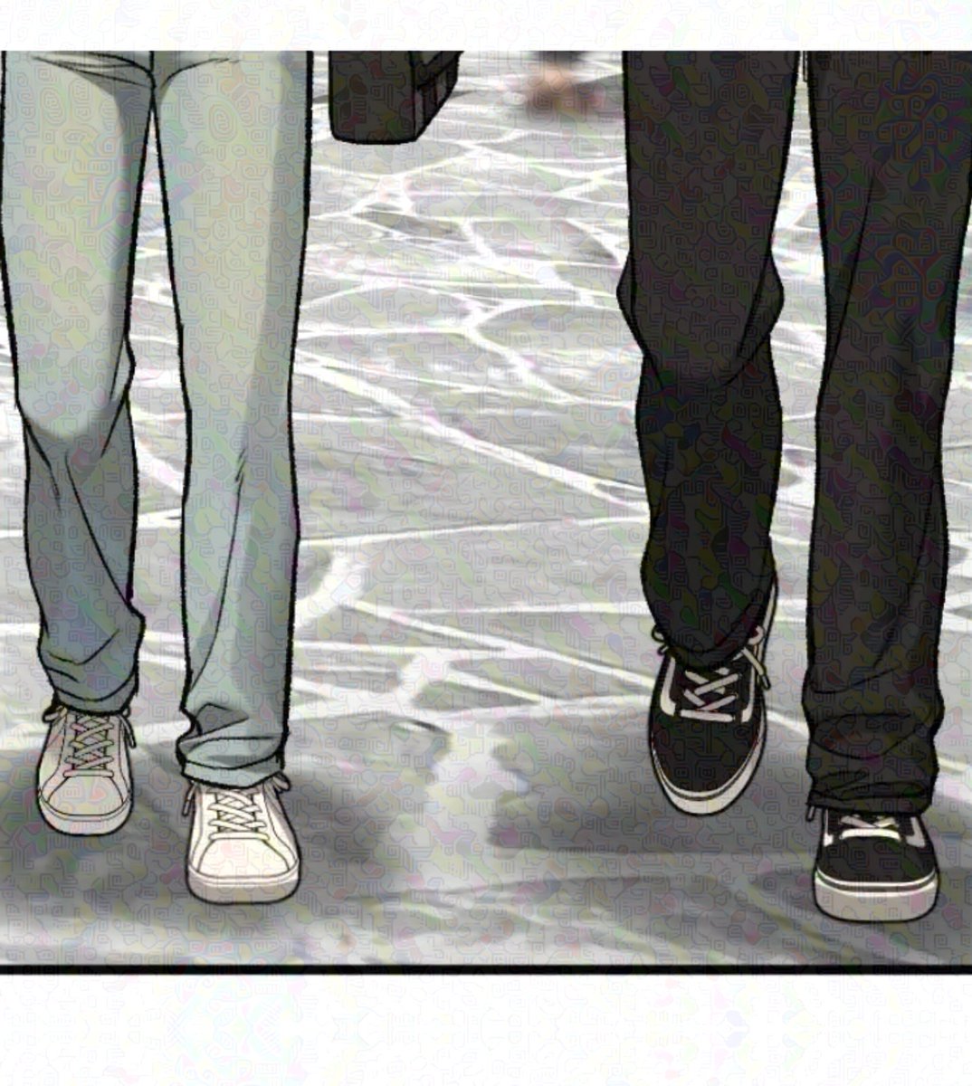 Tefy242's tweet photo. #JinxCuriosity 🍃 JK bought clothes for Kim Dan, but he also bought him shoes 💕 I think no one has mentioned how cute Kim Dan looks with his new shoes. Btw, they’re very much JK’s style 🤭💕

#징크스  #Jinxmanhwa #JINX https://t.co/79SLH1gAuQ