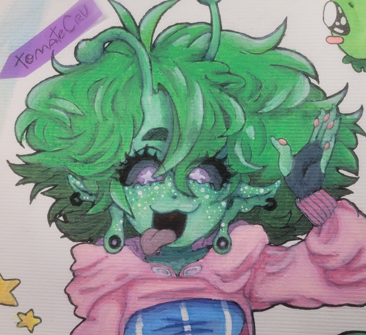 Tomatecru81's tweet photo. Alien bla bla bla bleh https://t.co/muKpNcOMo3