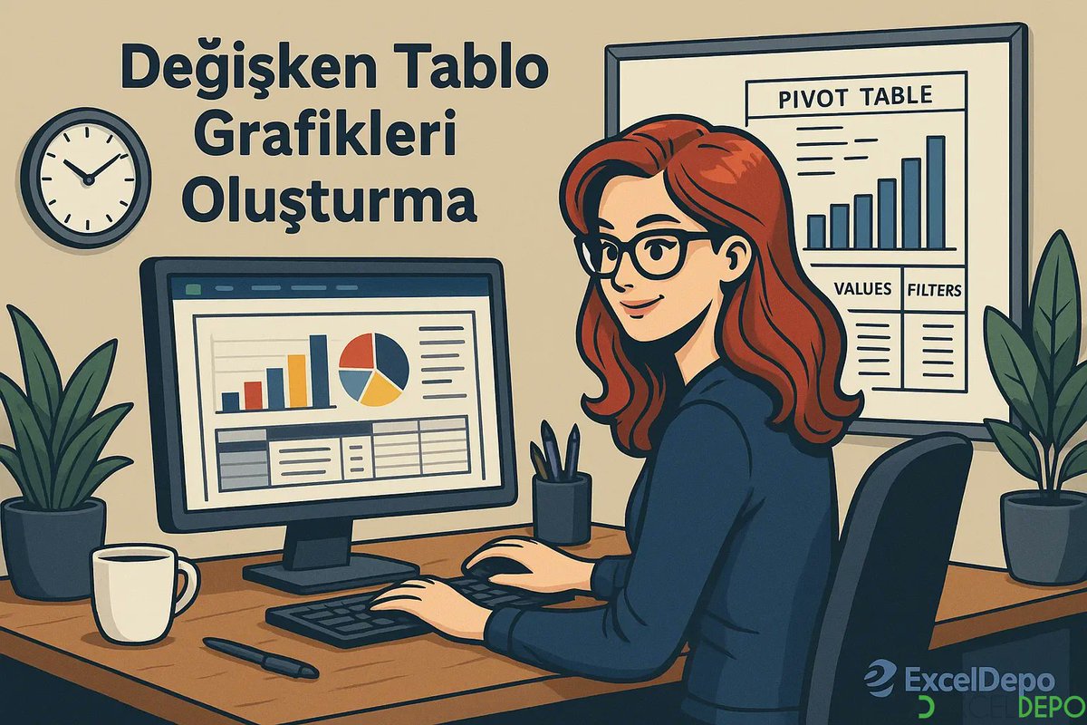 ExcelDepo's tweet image. exceldownload.net/degisken-tablo… 
Değişken Tablo Grafikleri Kullanma, PivotTable dilimleyici ve bağlayıcı tablolarıyla farklı metriklerin grafiklere atanmasını öğretmektedir 

exceldownload.net/degisken-tablo…
