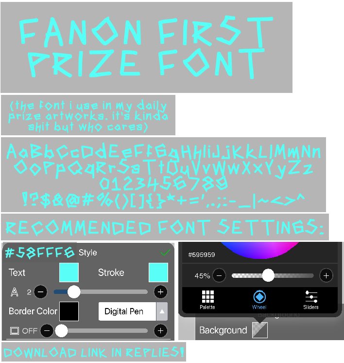 ryder1stPrizeBF's tweet image. fanon first prize font! #firstprize #baldisbasics #baldisbasicsplus the font settings just make it look like the subtitles