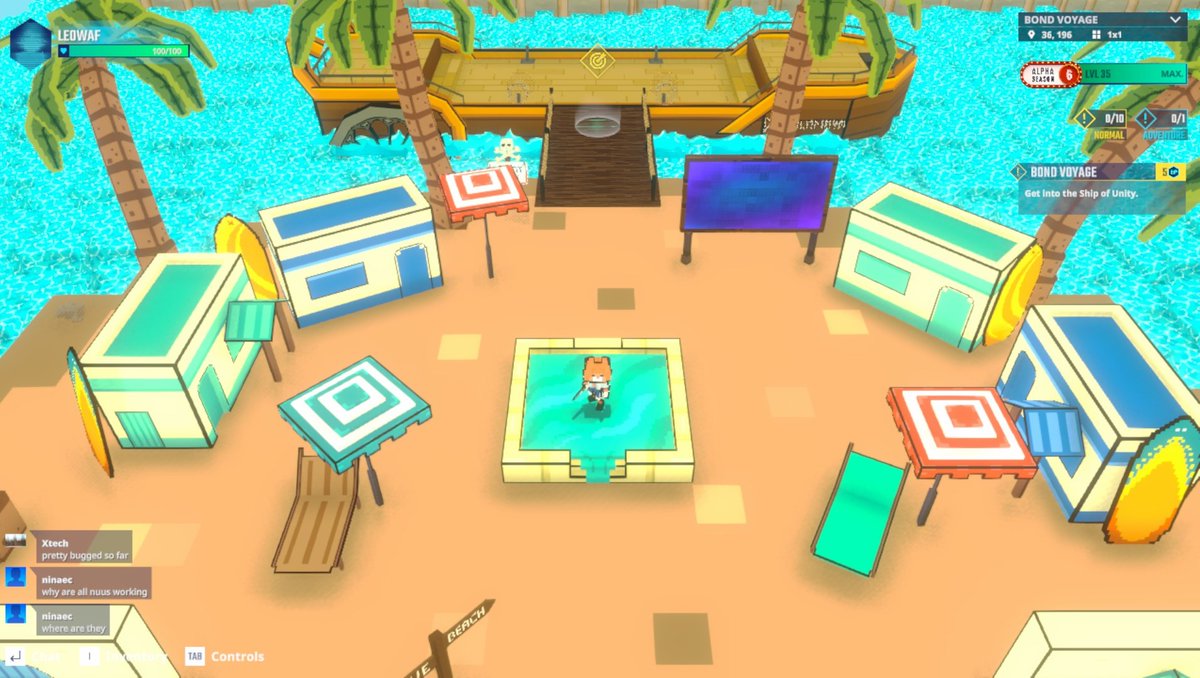 Be in the square pool or be square. <a href="/TheSandboxGame/">The Sandbox</a>  tsbga.me/TheSandbox