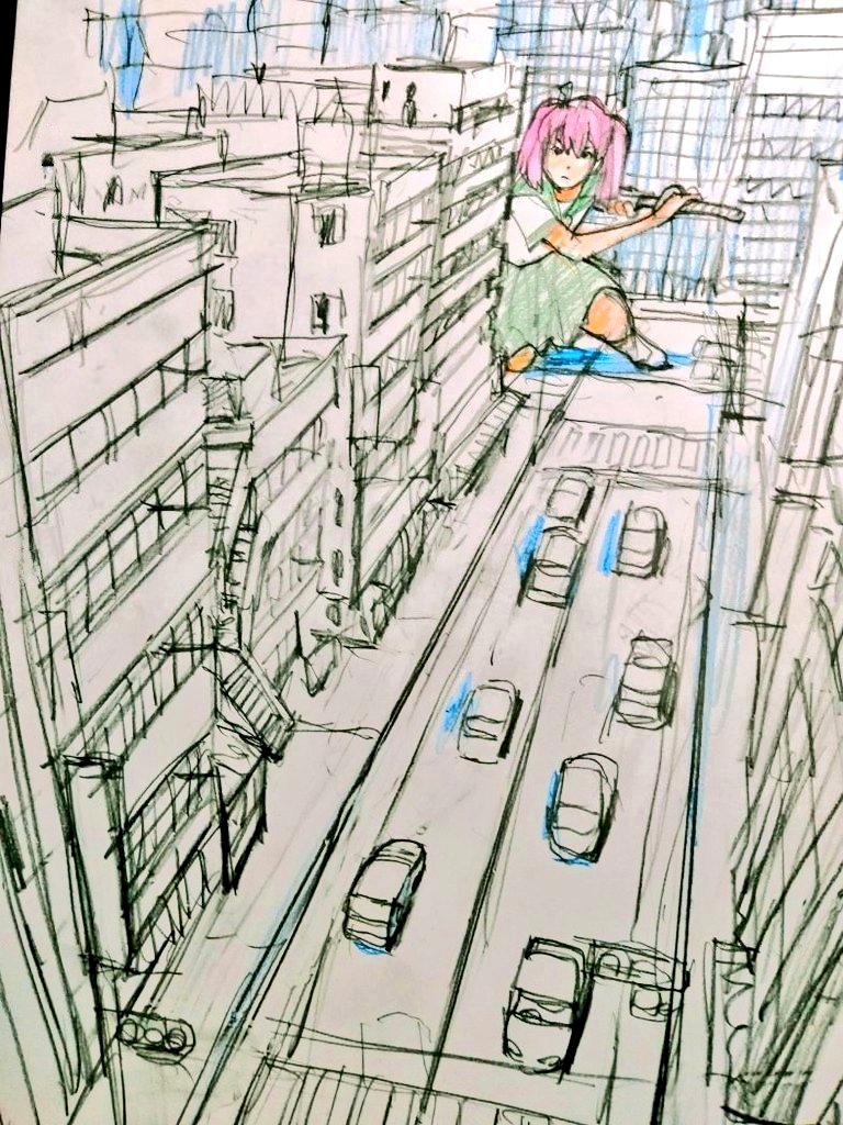 sim_kyrm's tweet image. #お前が描いた特撮絵を見せろ