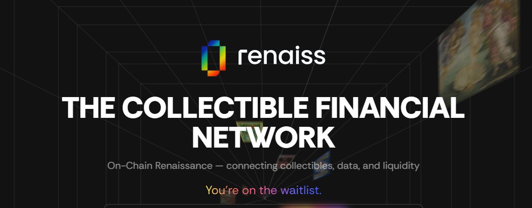 Midnight Alpha!!!!!!

Renaiss Early Access is Live!

<a href="/renaissxyz/">Renaiss Protocol</a> building a next-gen platform that turns your physical collectibles (like TCG cards) into on-chain, liquid, and tradeable assets.

Go to renaiss.xyz

• Click "Early Access"
• Enter Code
• Create