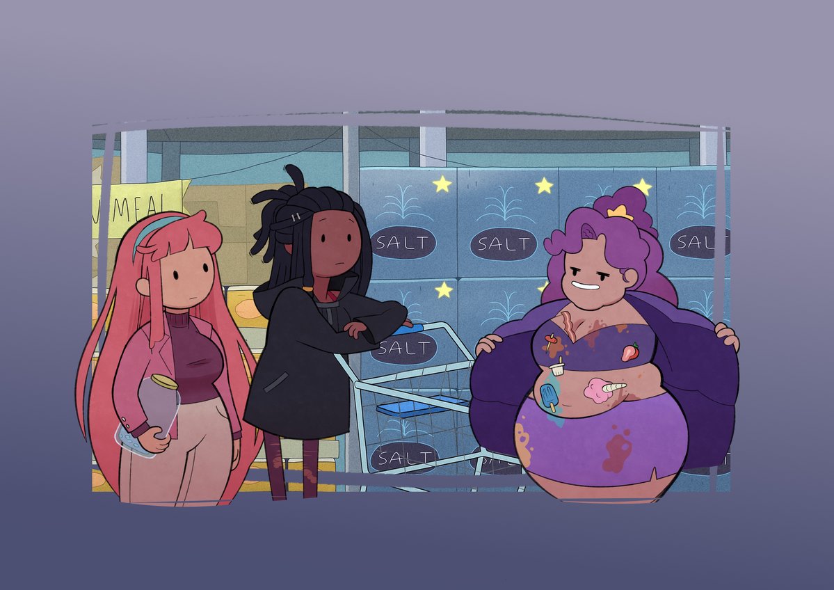 Crespolini2003's tweet image. Redraws del episodio 4, garcias por el apoyo yipeee 🙈🙈🙈
.
#fionnaandcake #adventuretime