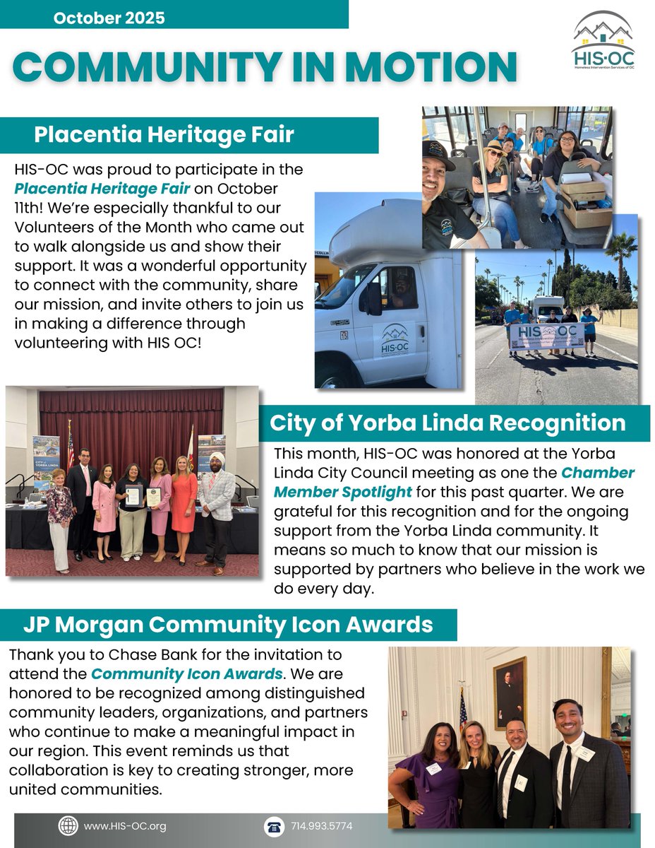 Homeless_Int_OC's tweet image. HIS-OC October Snapshot: 43 individuals served in transitional programs, 3 households moved into permanent housing, 405 members supported through CalAIM, 73 households connected to resources, and 18 families sheltered at the FCC. We also purchased the Family CareCenter and more!!