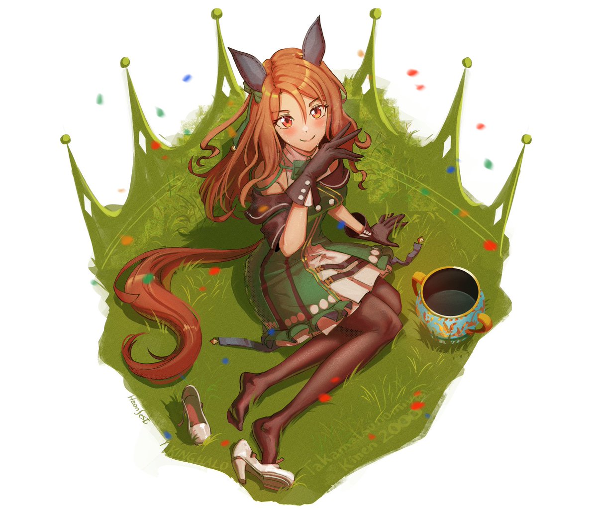 A King in her Turf 
#ウマ娘 #umamusume