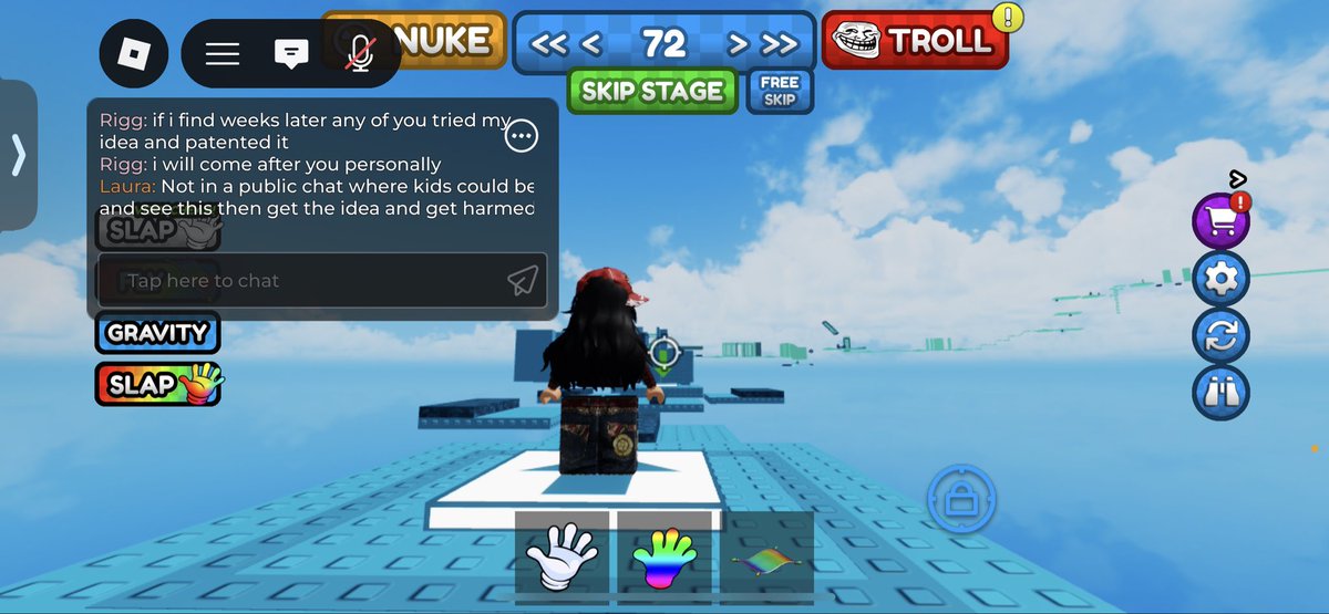 LazyHoneyPeach's tweet image. @Roblox  you guys suck at going over reports and I get banned for saying ‘no’ and ‘💀’ like yall really suck at this, do better. No wonder why yall getting sued
#roblox #freeschlep