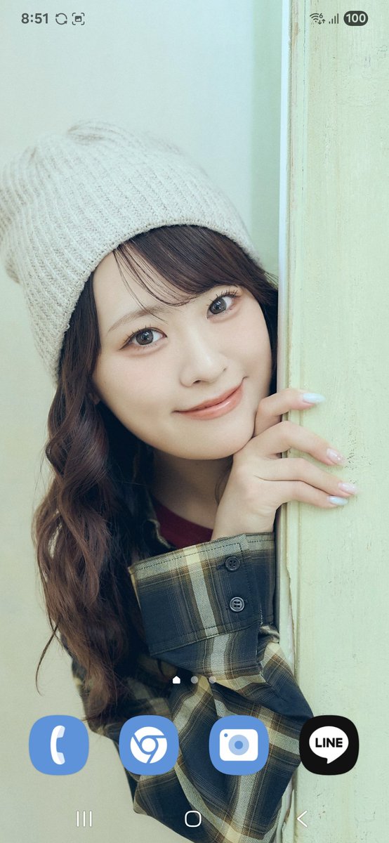 ずっーと寄り道の撮影会の時のゆずちゃんを待ち受けにしてたけど