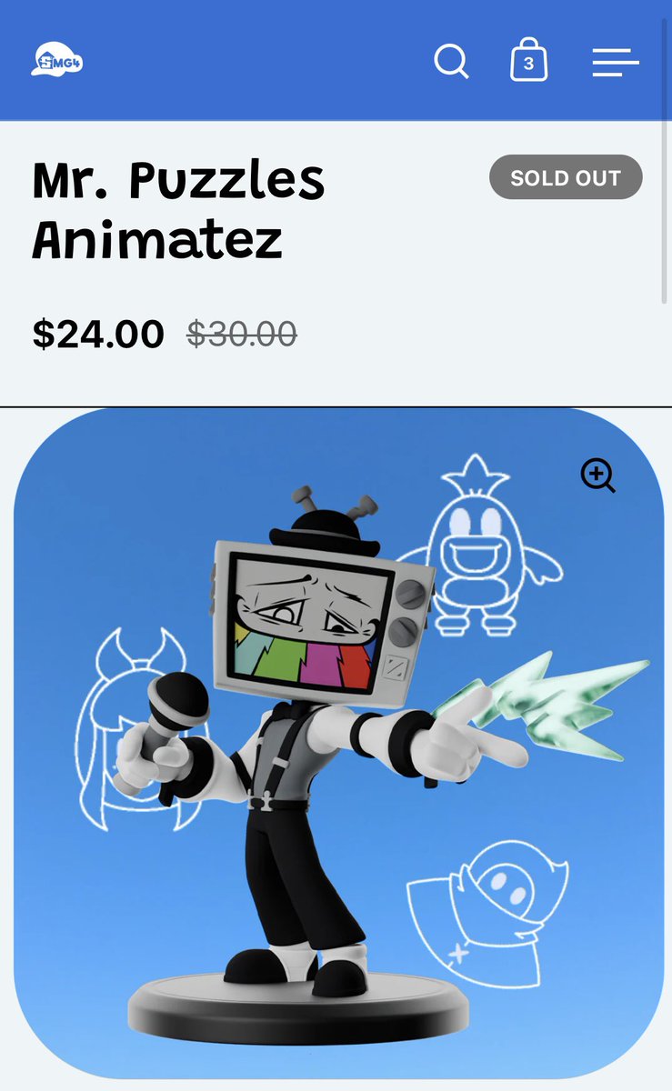 Well crap, I was planning on buying some SMG4 merch…. And the one