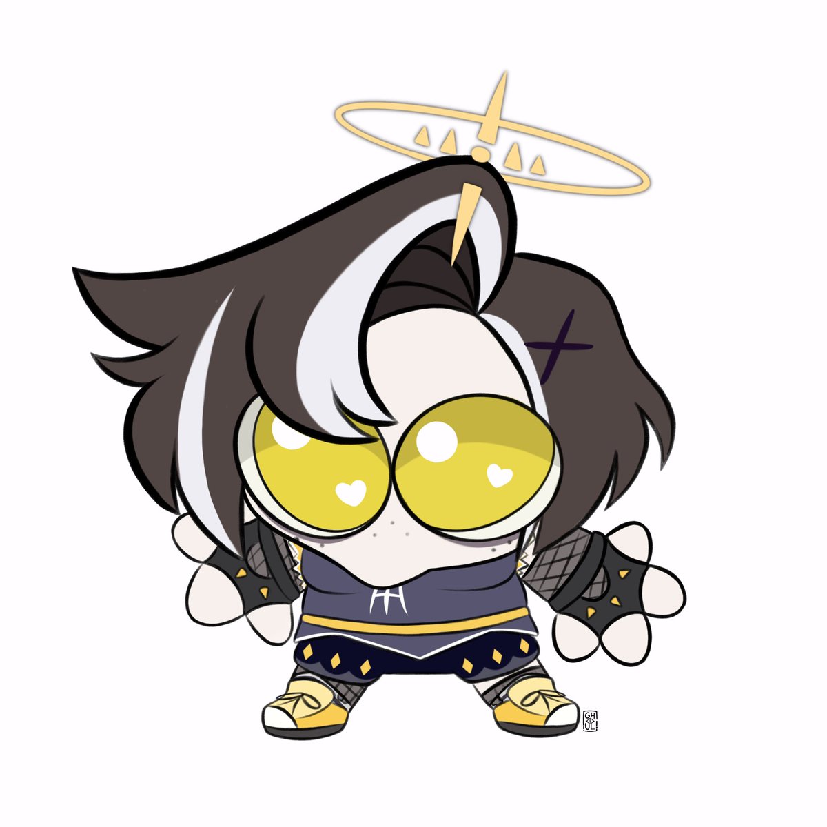 🎸: Voxtemis is available to RP with! Mind you! It's a season 2 spoiler reference! So just so you know! Its not a event!  Imma make it dm only because some people feel uncomfortable with Hypnosis and mind control so I wanna respect!!  So yall are getting shit head arty 💛