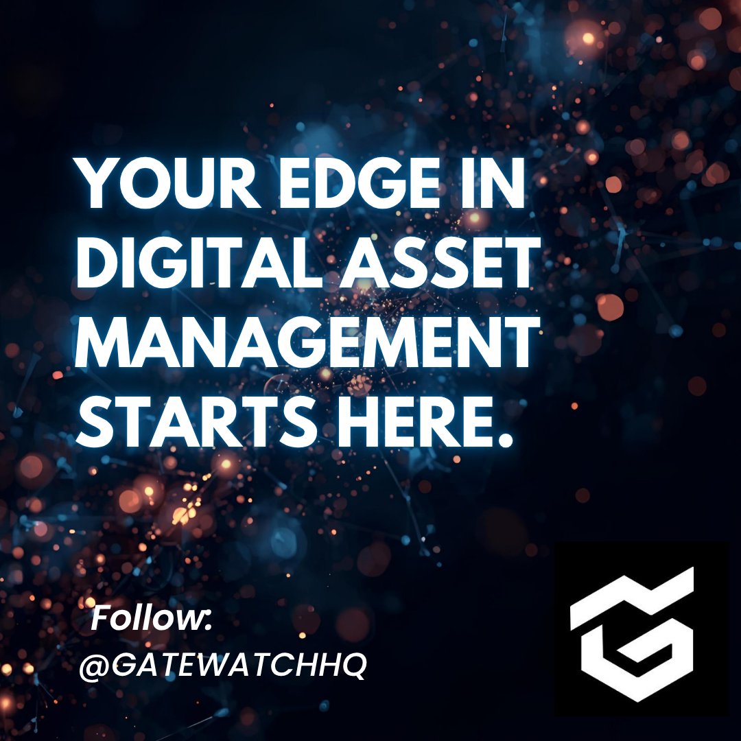 Digital assets are moving faster than ever. Don’t get left behind.

Follow <a href="/GatewatchHQ/">GateWatch</a> for insights on crypto markets, stablecoins, RWAs, tokenization, and digital-asset policy; all explained clearly and without hype. 📊

If you want real signal in a noisy market, this is where