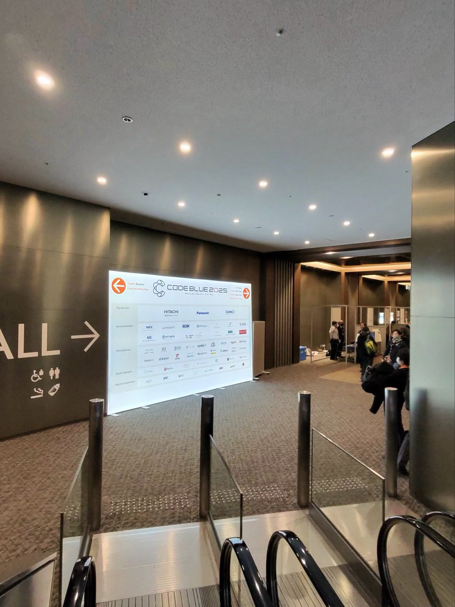 hackerkrd's tweet image. CODE BLUE is underway in Tokyo.

@happyhackings and @pdiscoveryio in the mix for community and open source security.

#HappyHackingSpace #ProjectDiscovery #CODEBLUE #Community #Infosec