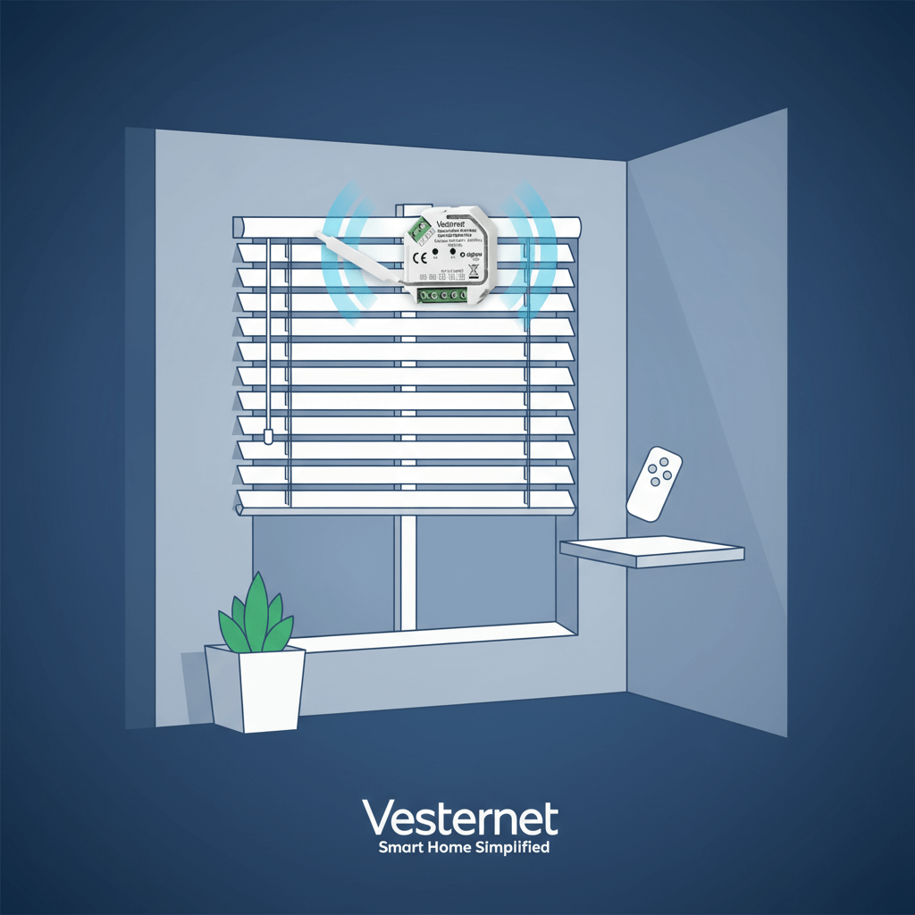 vesternet's tweet image. No hub? No problem! 🎯 This Zigbee motor controller works standalone with just a remote - add smart features to your blinds without the complexity. Upgrade when you&apos;re ready. is.gd/uh1dj6