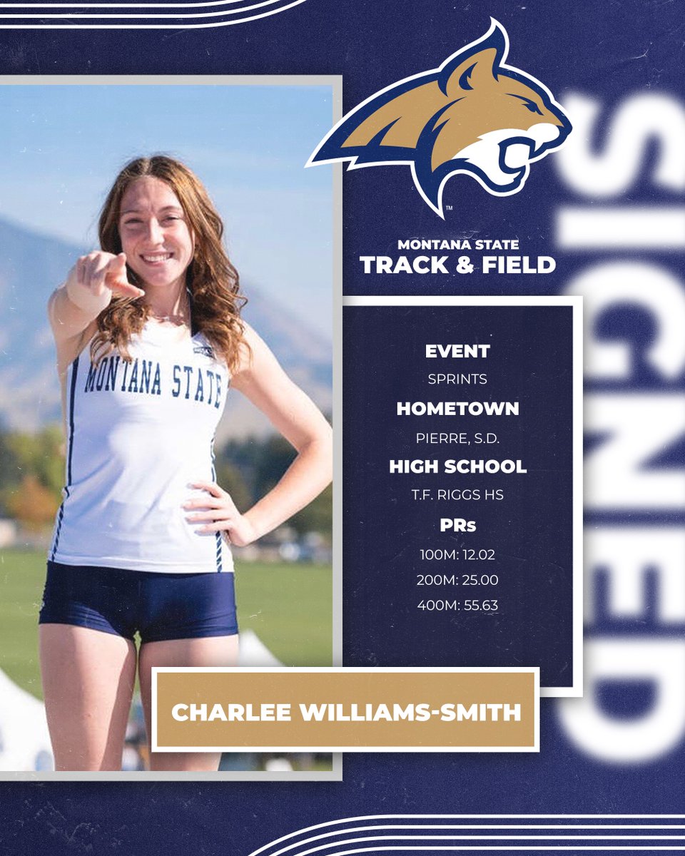 Making the move west 🏔️

Welcome to the Bobcat family, Charlee! 🔵🟡

#GoCatsGo