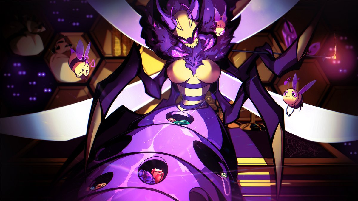 EMBUZZLE - FNF VS. RETROSPECTER P2: INFERNADISE OST (VS. HIVEMINE SONG 2) 
youtube.com/watch?v=ZWIOTs…
(Art by @/grass__jeak)